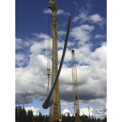 wind turbine construction